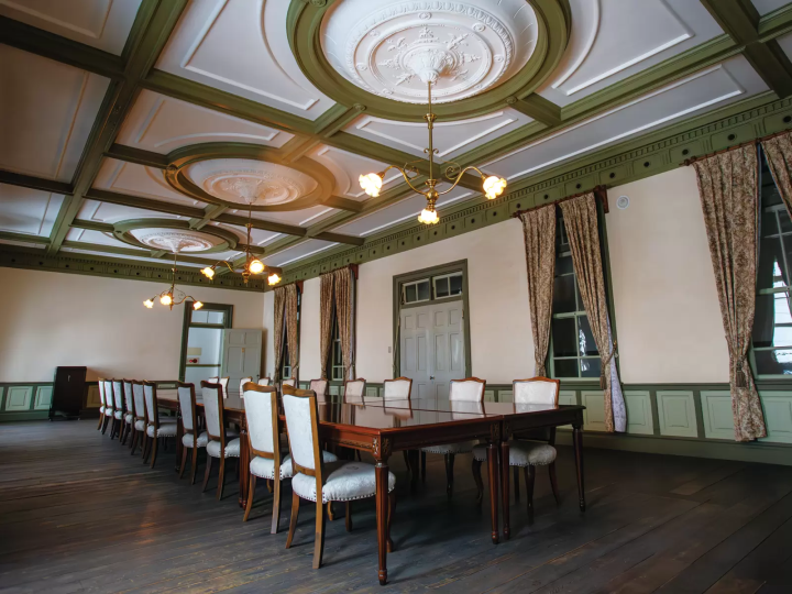 旧米泽工业高中本馆，米泽至今仍保留的历史建筑