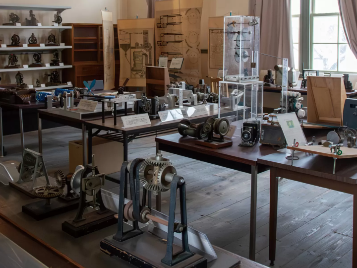 旧米泽工业高中本馆，米泽至今仍保留的历史建筑