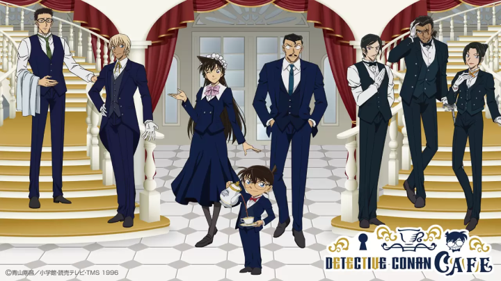 Movie 'Detective Conan: The Phantom of the One-Eyed' & Conan Cafe