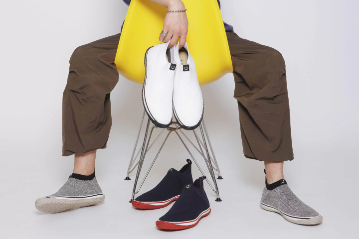 【일본의 이케테루 기념품】 히로시마 산 핸드메이드 스니커즈 SPINGLE