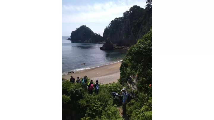 [เส้นทาง Michinoku Sea Breeze] ฉันได้เข้าร่วม "Double Cliff Challenge Tour" ที่ หมู่บ้านทาโนฮาตะ จังหวัดอิวาเตะ