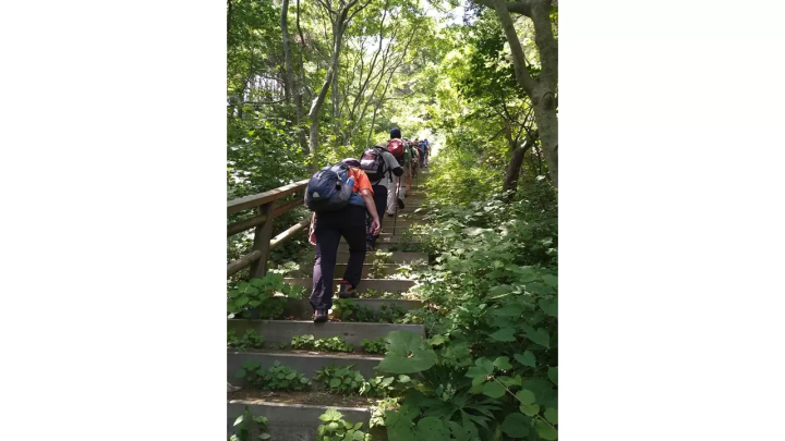 [เส้นทาง Michinoku Sea Breeze] ฉันได้เข้าร่วม "Double Cliff Challenge Tour" ที่ หมู่บ้านทาโนฮาตะ จังหวัดอิวาเตะ