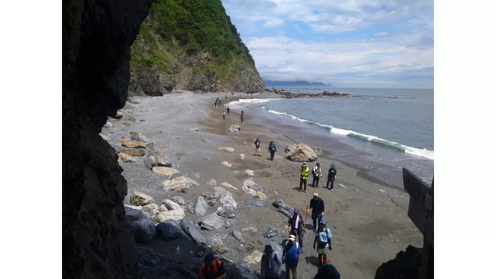 [เส้นทาง Michinoku Sea Breeze] ฉันได้เข้าร่วม "Double Cliff Challenge Tour" ที่ หมู่บ้านทาโนฮาตะ จังหวัดอิวาเตะ