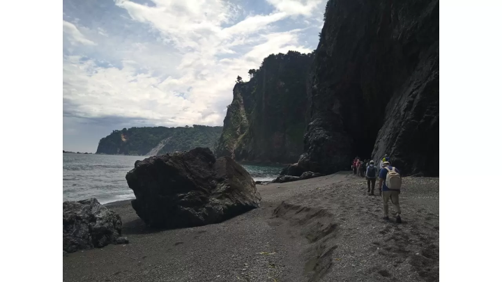 [เส้นทาง Michinoku Sea Breeze] ฉันได้เข้าร่วม "Double Cliff Challenge Tour" ที่ หมู่บ้านทาโนฮาตะ จังหวัดอิวาเตะ