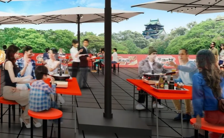 【大阪グルメEXPO2025】焼いて食べる日本食の新体験！「AJINOMOTO BRANDギョーザステーション」が大阪城公園に登場