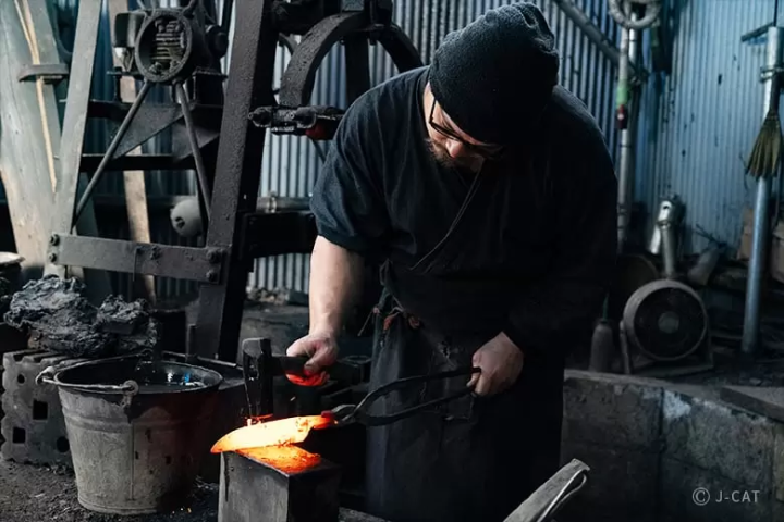 Handmade knife Hirata