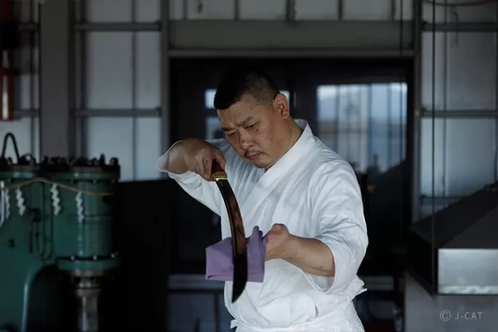 Katana history workshop Tokyo