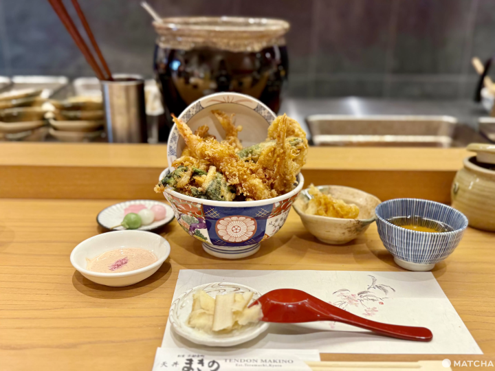 天丼まきの京都三条店 天丼 ロ