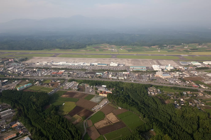 鹿兒島機場空拍