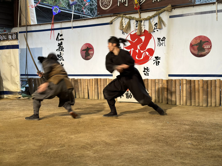 【伊賀・甲賀 忍者の里で本物体験】京都南山城村を拠点に忍者文化を満喫