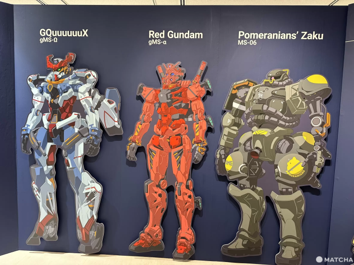 Gundam Figurine Standee