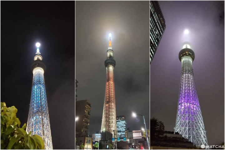 Tokyo Skytree light-up