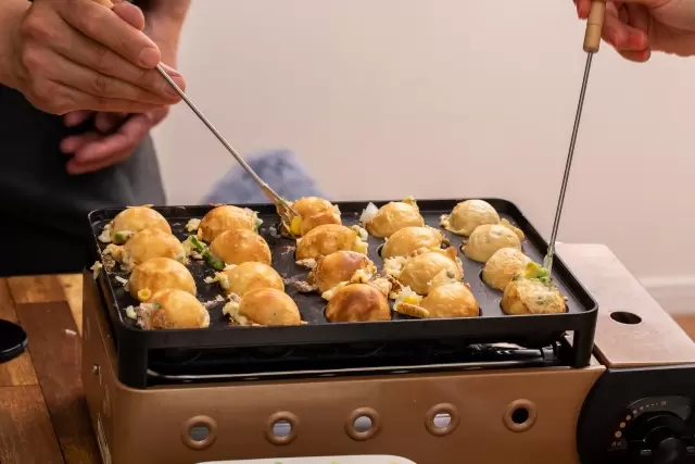 たこ焼き作りイメージ