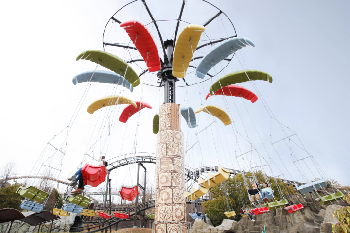 空中鞦韆環繞著隱藏著能源秘密的遺跡 