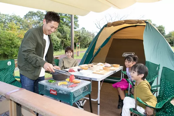露營新手也能輕鬆上手的「鈴鹿賽車場 家庭露營」！ 
