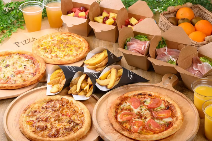 付費餐飲座位區的餐飲參考 