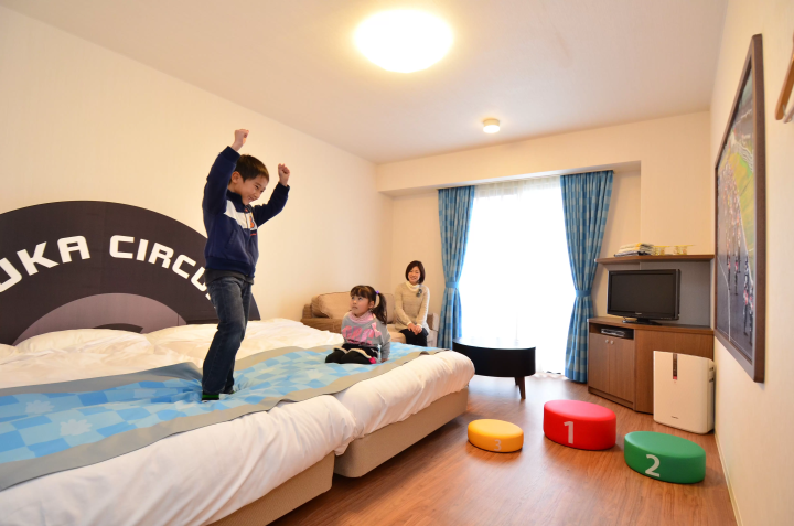 The Circuit Kids Room lets children feel like drivers 