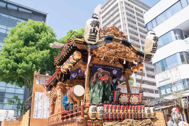 八王子まつりの山車