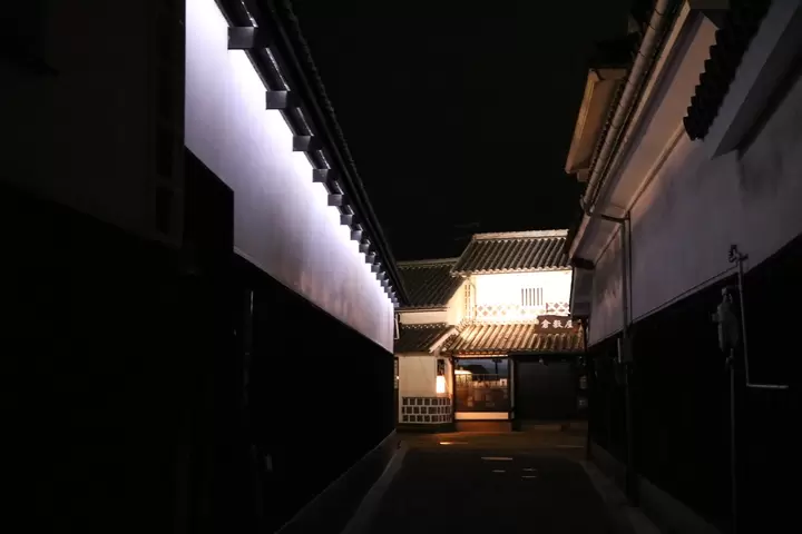 [구라시키] 밤에 빛나는 구라시키 거리를 럭셔리하게 산책