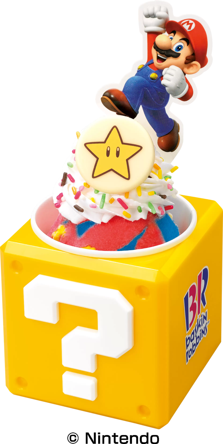 要吃要快！31冰淇淋x《超級瑪利歐》聯名冰品限時1個月