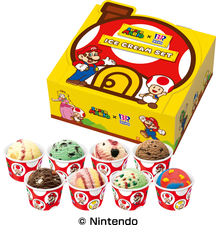 要吃要快！31冰淇淋x《超級瑪利歐》聯名冰品限時1個月