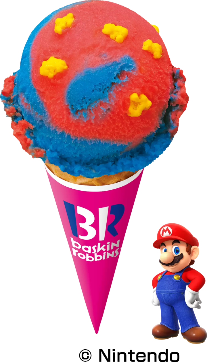 要吃要快！31冰淇淋x《超級瑪利歐》聯名冰品限時1個月