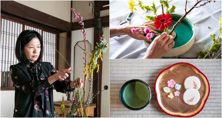 Ikebana experience in Tokyo