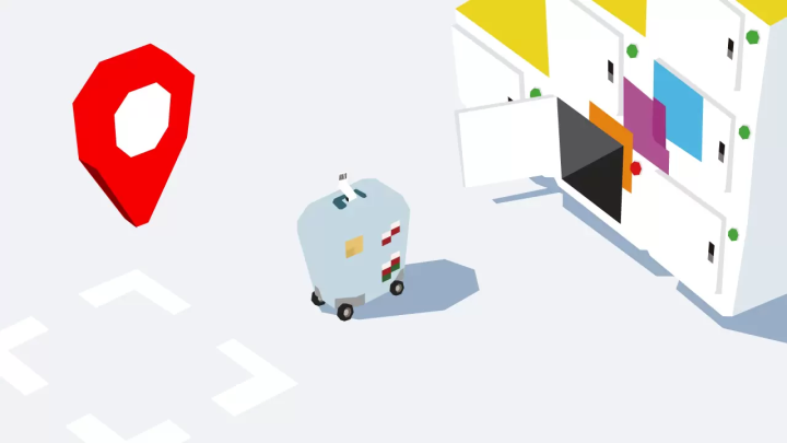 Souvenirs and goods can be delivered to your home from the station locker! Multi-Ecube is convenient for travel and expeditions