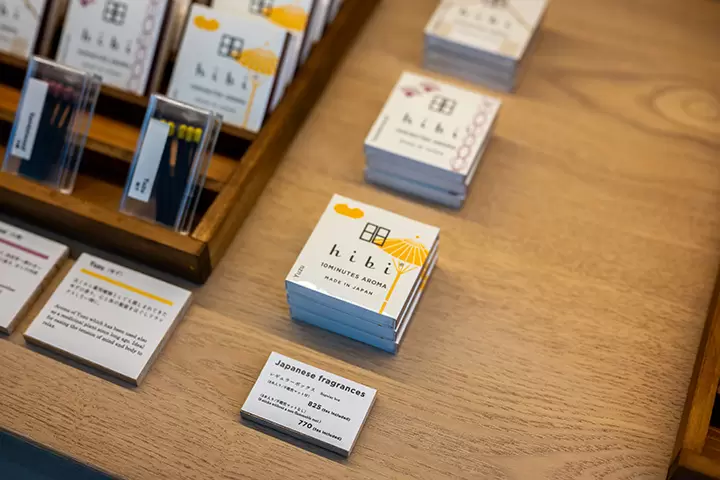 【hibi】蔵前駅徒歩2分｜新旧交わるおしゃれなお香のお店