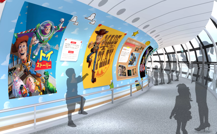 皮克斯迷快來玩！《玩具總動員》人氣角色集結東京晴空塔