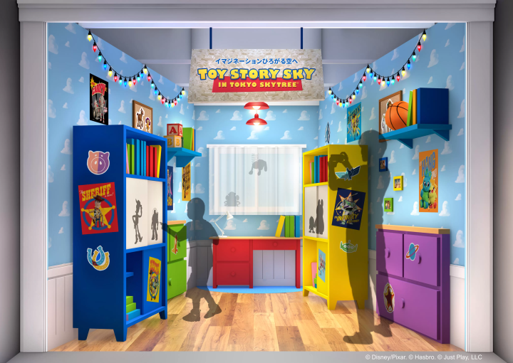 皮克斯迷快來玩！《玩具總動員》人氣角色集結東京晴空塔