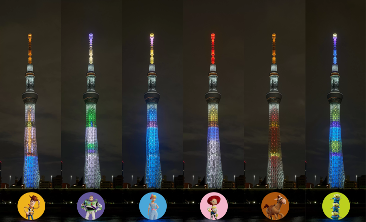 皮克斯迷快來玩！《玩具總動員》人氣角色集結東京晴空塔