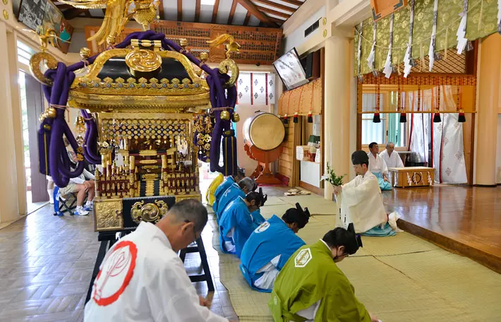 Photo courtesy of Inage Shrine<br>