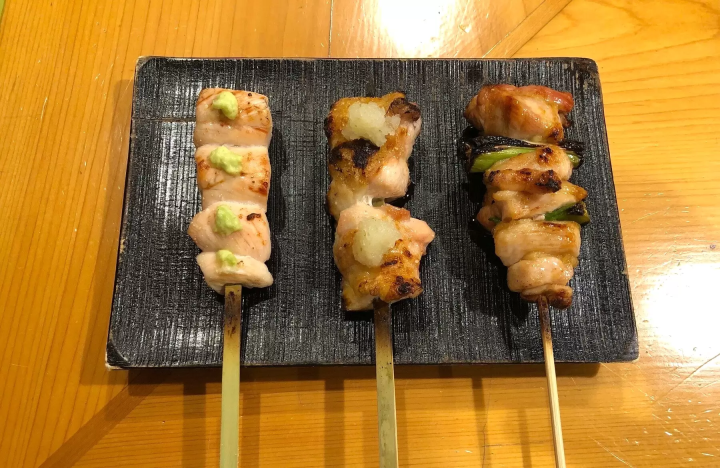 Torinao Yakitori grilled chicken in Asakusa