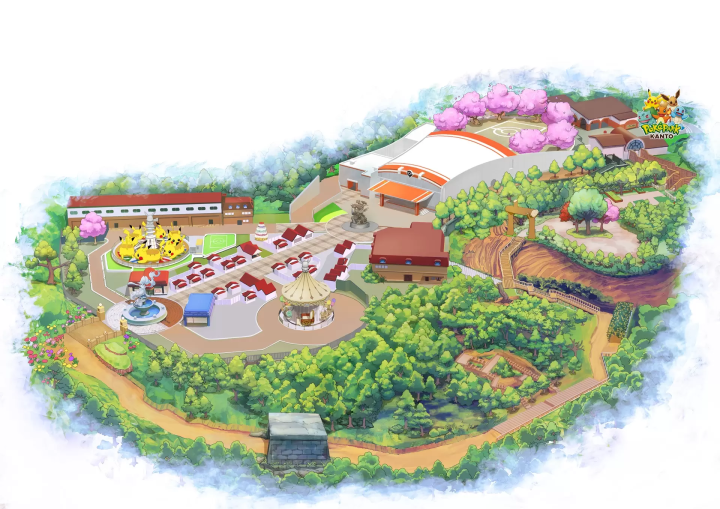 寶可夢首座常設型主題設施《PokéPark KANTO》進駐東京讀賣樂園！預計2026年春季開幕