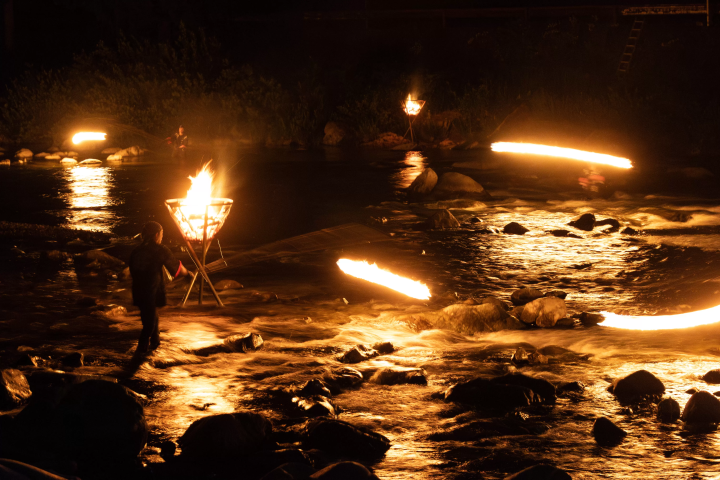 Experience Autumn Tradition at Gero Onsen｜Hiburi Fishing