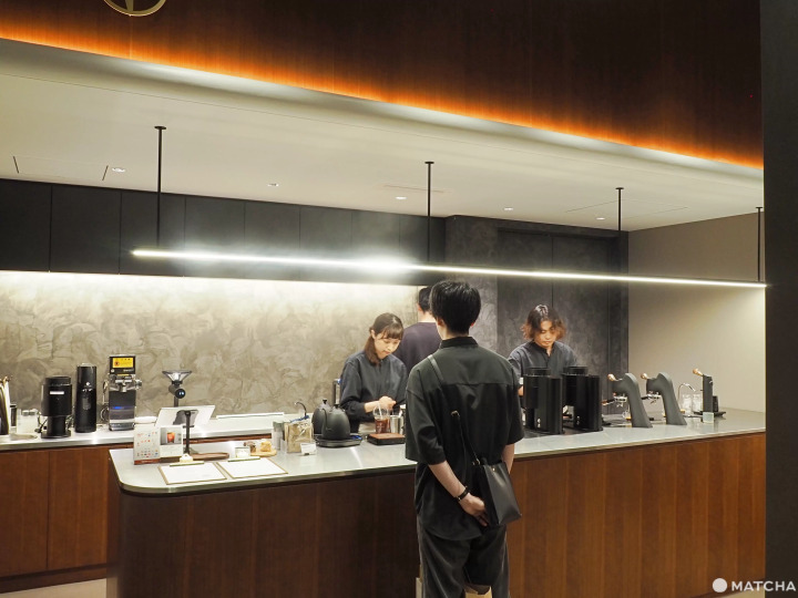 Inside PHILOCOFFEA Omotesando Store