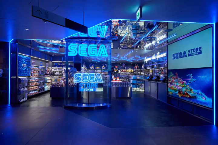SEGA STORE TOKYO: The First Flagship Store in Japan 