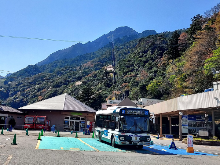 湯の山温泉御在所ロープウエイ前 