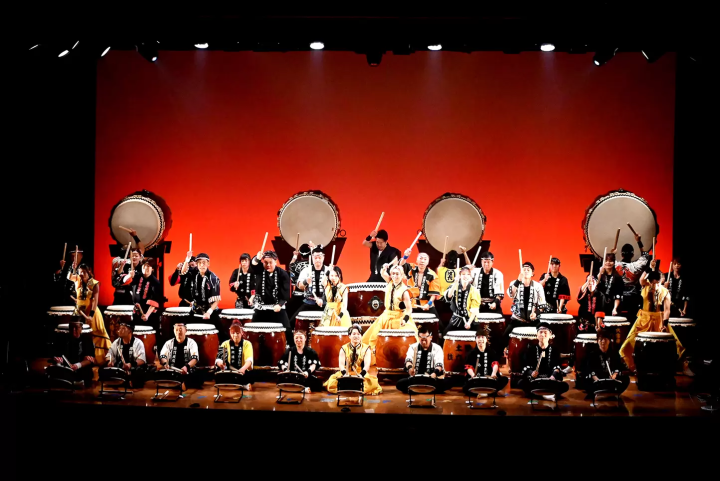 Japan Marvelous performed together with a local Noto drumming teams for an impressive performance.