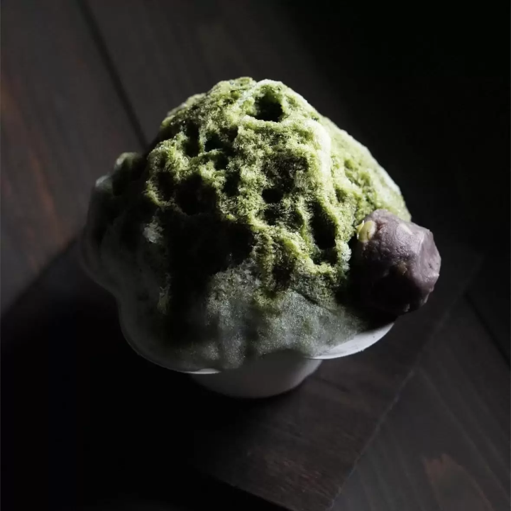 Shaved ice (matcha)