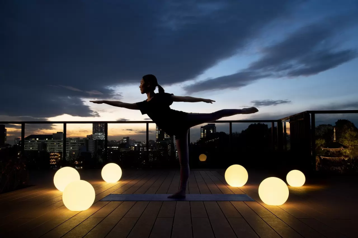 Moon Yoga at Hotel Chinzanso
