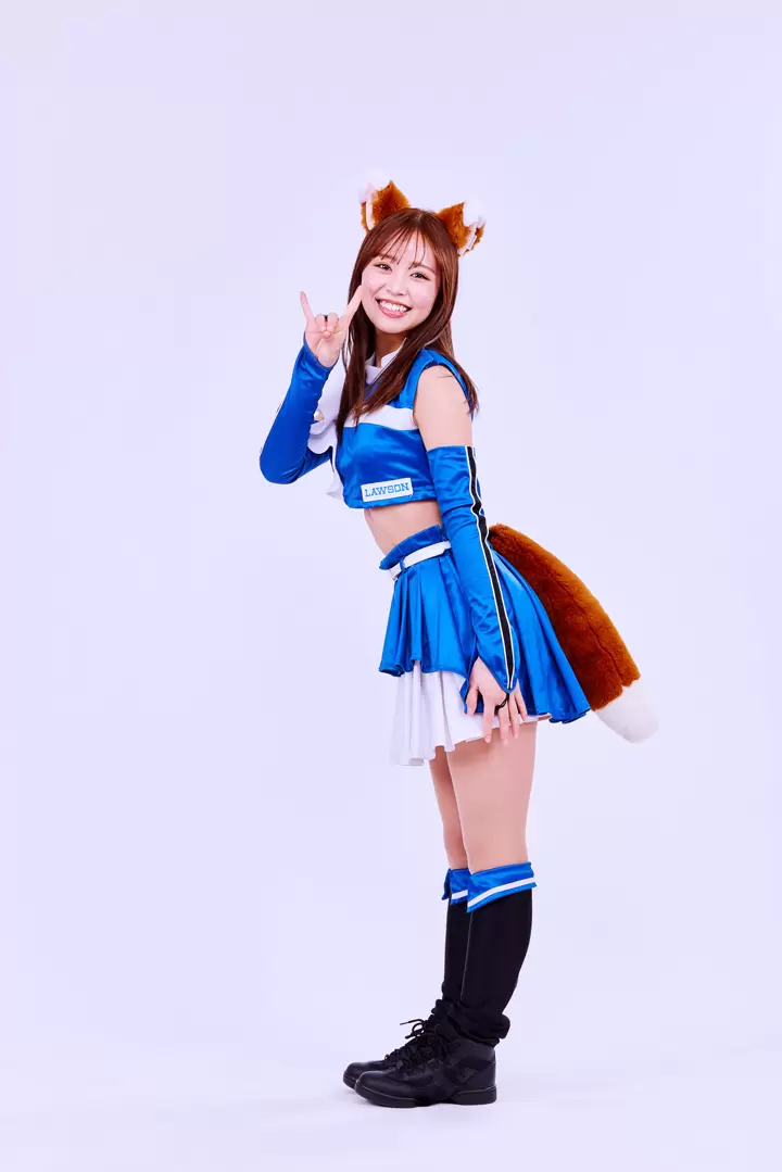 Fox Dance Ear Headband and Tail Wearing Image ©HNF