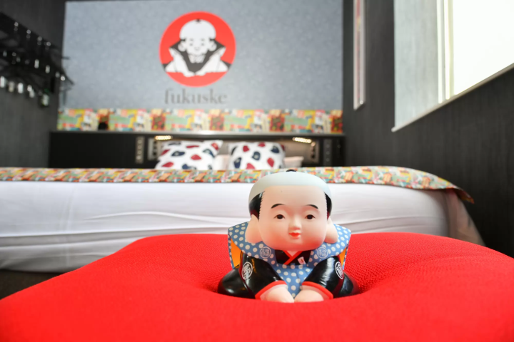 Sanco Inn Hotels x Fukusuke "Fukusuke Concept Room" now accepting reservations♪