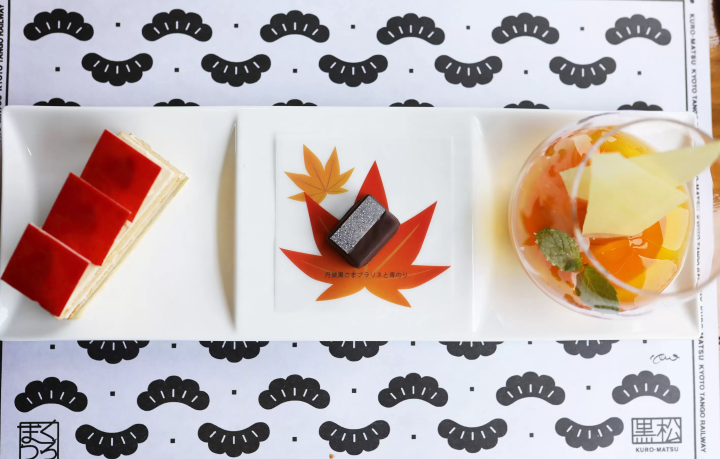 Dining experience on the Tango Kuromatsu (restaurant train) crossing the Yura River railway bridge