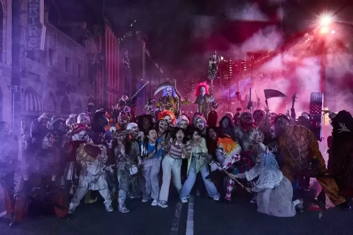 環球影城日本『萬聖節恐怖夜 2025』體驗殭屍橫行的驚悚之夜