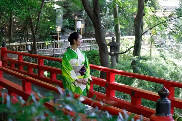 kimono experience Chinzanso