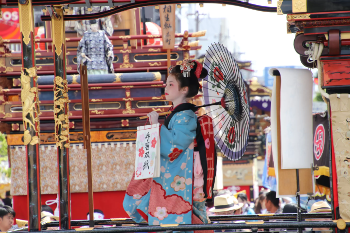 [2026年5月] 大垣祭：13辆花车组成的盛大游行队伍穿过城下町！