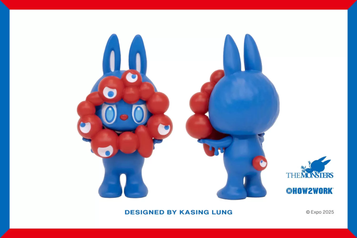 ラブブとミャクミャクの限定コラボ