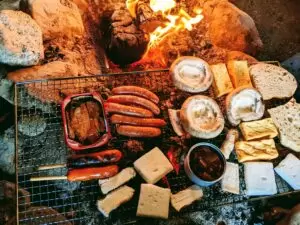 The barbecue is also recommended. 